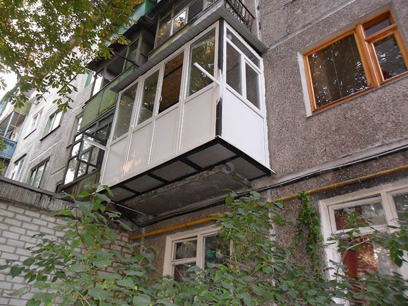 Какой лучше сделать балкон в хрущевке?